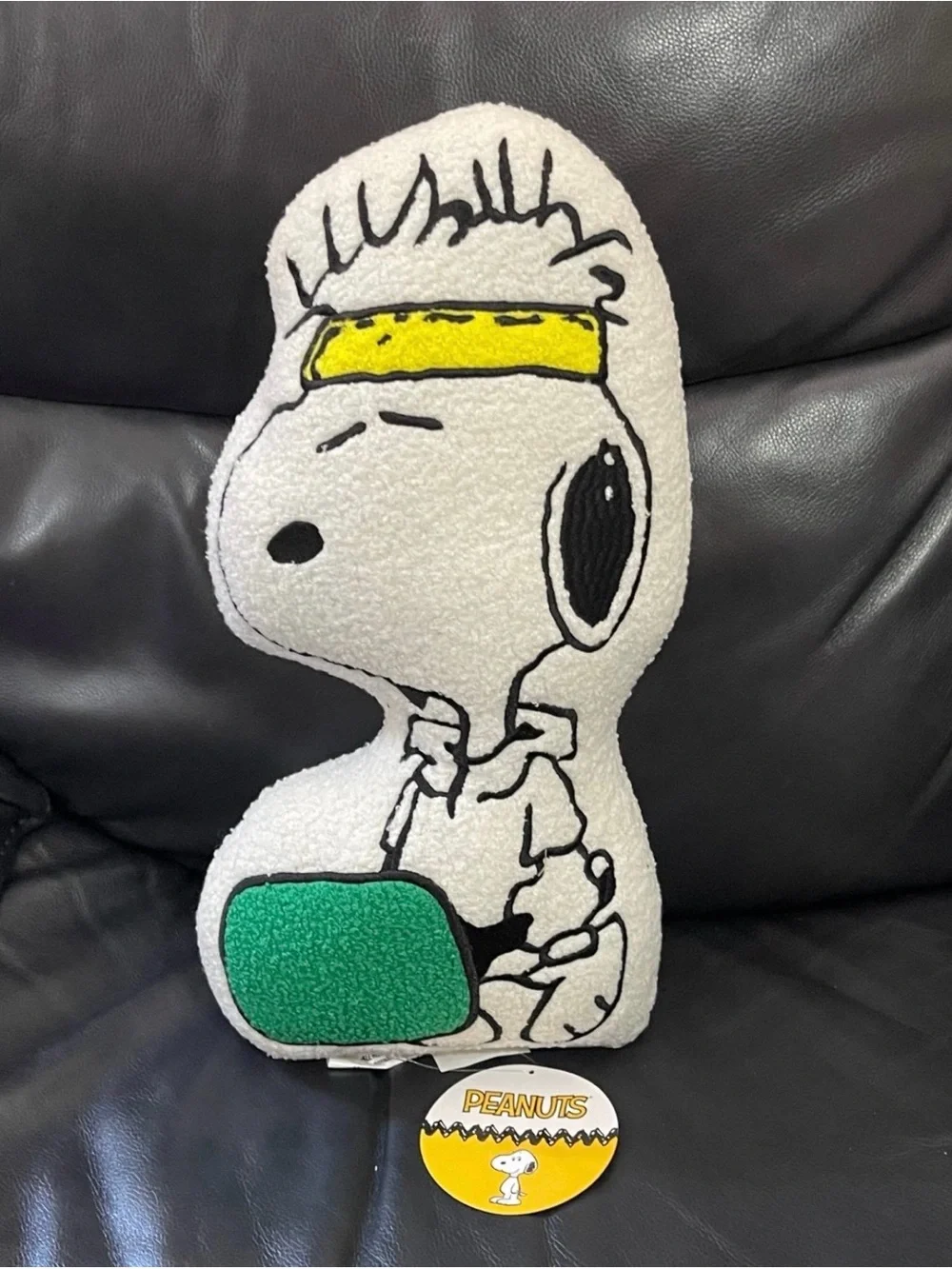 Peanuts Sherpa Snoopy Pillow - Pickleball Snoopy Pillow